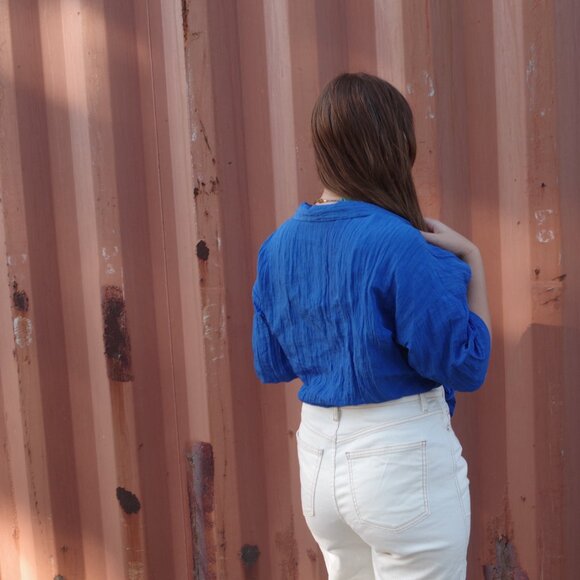 Brand New Joe Fresh Cream Wide Leg Jeans - Picture 6 of 8